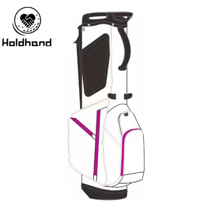 Design cu 14 căi Comerț cu ridicata Pu Design Genți de golf personalizate Genți pentru suport de golf din fabrică
