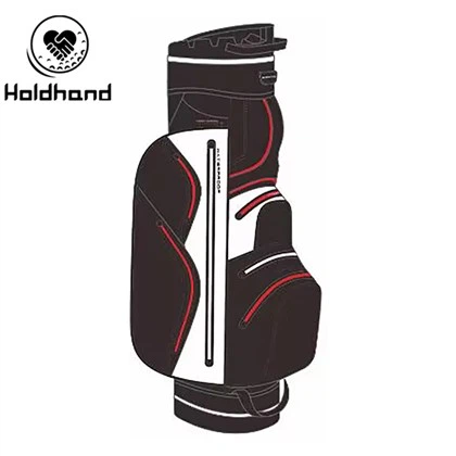 Personalizați culoarea mărcii Design fierbinte Material din piele PU Geantă pentru cărucior de golf