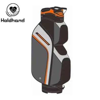 Personalizați culoarea siglei Design fierbinte Material din piele PU Geantă pentru cărucior de golf