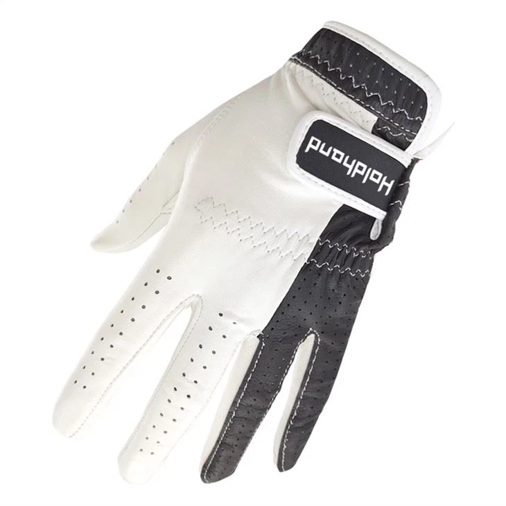Anti-slip Designs Guantede Customized Logo Cabretta Golf Glove