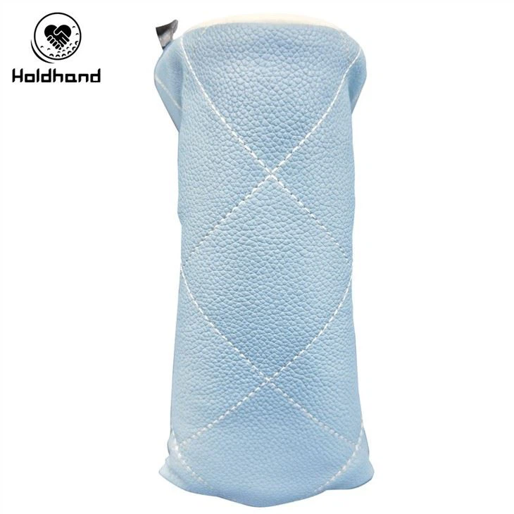 Blue Stylish Custom Logo Custom Pattern Golf Blade Putter Headcover