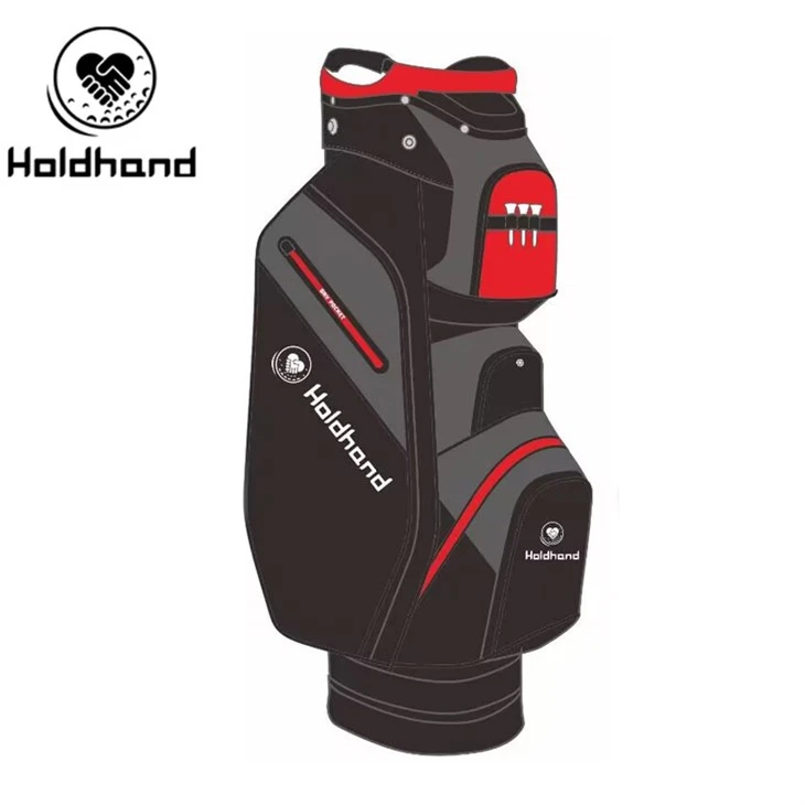 Poliester frumos rezistent la apă Design personalizat Buzunare Genți de golf Geantă pentru cărucior de golf